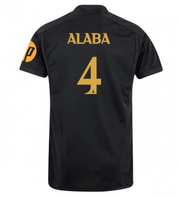 Real Madrid David Alaba #4 Tercera Equipación 2023-24 Manga Corta